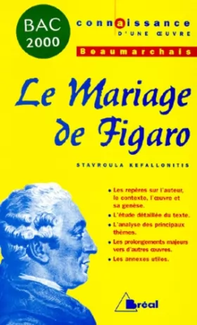 Couverture du produit · Le Mariage de Figaro, de Beaumarchais