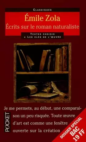 Couverture du produit · Ecrits sur le roman naturaliste