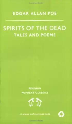 Couverture du produit · Spirits of the Dead: Tales and Poems