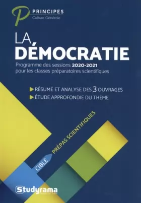 Couverture du produit · La démocratie - Programme pour les classes préparatoires 2020 / 2021