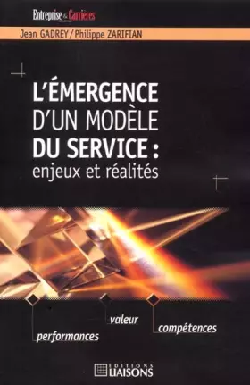 Couverture du produit · L'émergence d'un modèle du service : Enjeu et réalités