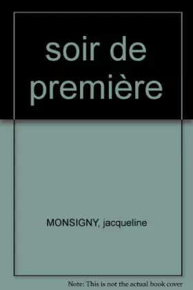 Couverture du produit · Soir de premiere