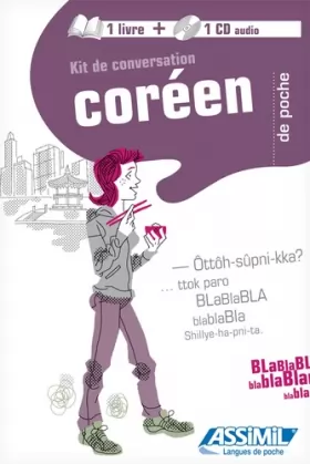 Couverture du produit · Kit de conversation Coréen (livre+1CD)