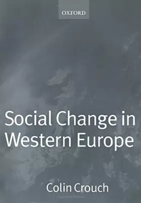 Couverture du produit · Social Change in Western Europe