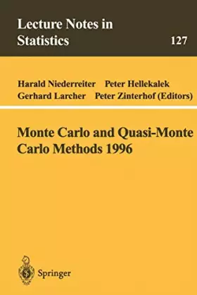 Couverture du produit · The Monte Carlo and quasi Monte Carlo Methods