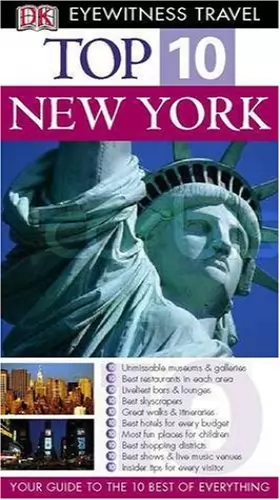 Couverture du produit · DK Eyewitness Top 10 Travel Guide: New York