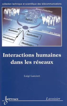 Couverture du produit · Interactions humaines dans les réseaux