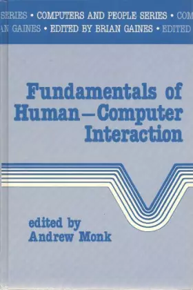 Couverture du produit · Fundamentals of Human-Computer Interaction