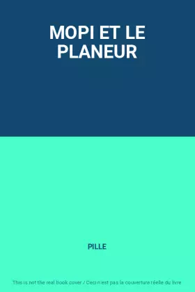 Couverture du produit · MOPI ET LE PLANEUR
