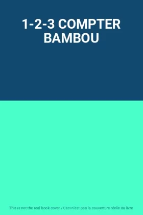 Couverture du produit · 1-2-3 COMPTER BAMBOU