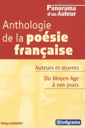 Couverture du produit · Anthologie de la poésie française: du moyen-âge à nos jours