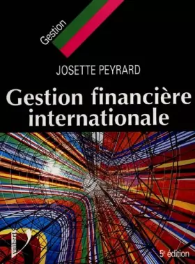 Couverture du produit · Gestion financière internationale. 5ème édition