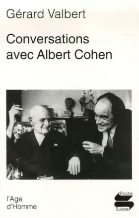 Couverture du produit · Conversations avec Albert Cohen