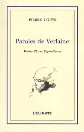 Couverture du produit · "Paroles" de Verlaine