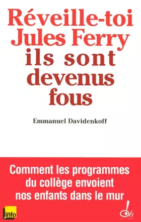 Couverture du produit · REVEILLE TOI JULES FERRY