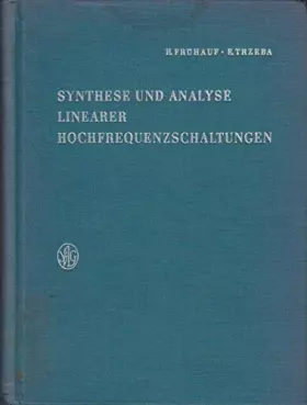 Couverture du produit · Synthese und Analyse linearer Hochfrequenzschaltungen