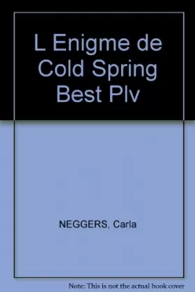 Couverture du produit · L Enigme de Cold Spring Best Plv
