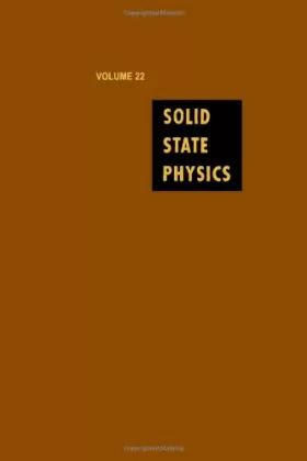 Couverture du produit · Solid State Physics: Advances in Research and Applications