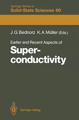 Couverture du produit · Earlier and Recent Aspects of Superconductivity