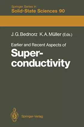 Couverture du produit · Earlier and Recent Aspects of Superconductivity