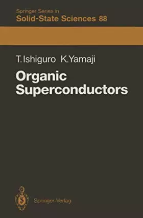 Couverture du produit · Organic Superconductors