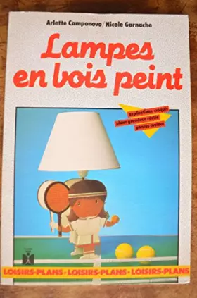 Couverture du produit · Lampes en bois peint