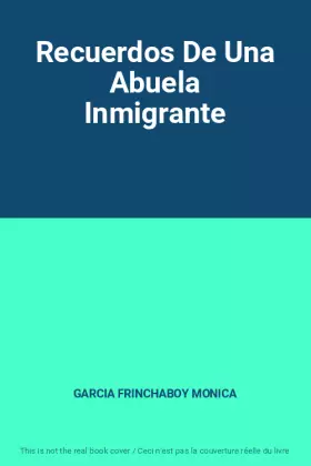 Couverture du produit · Recuerdos De Una Abuela Inmigrante