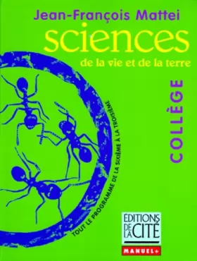 Couverture du produit · SCIENCES COLLEGE    (Ancienne Edition)