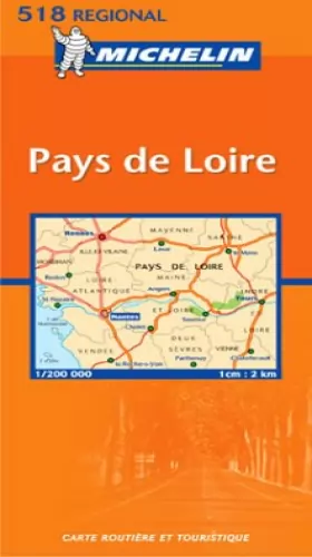 Couverture du produit · Carte routière : Pays de Loire, N° 11518