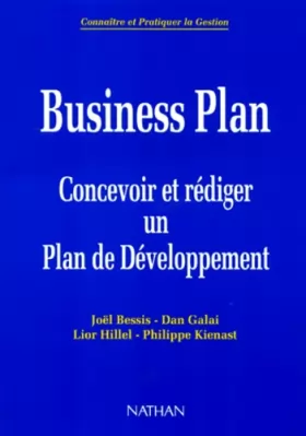 Couverture du produit · Business Plan : Concevoir et rédiger un Plan de Développement
