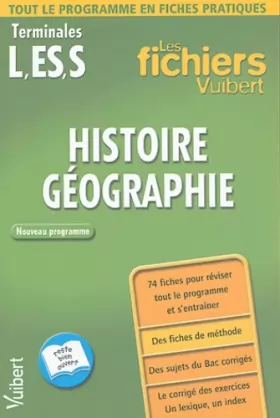 Couverture du produit · Histoire-Géographie Tle L/ES/S