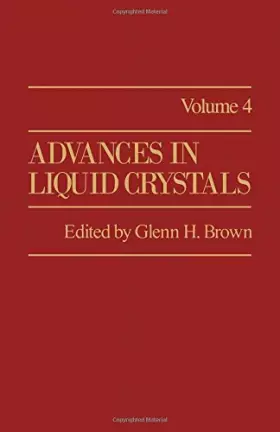 Couverture du produit · Advances in Liquid Crystals