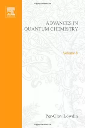 Couverture du produit · Advances in Quantum Chemistry