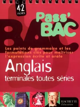 Couverture du produit · Pass'Bac : Anglais, terminales toutes séries (Fiches)