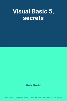 Couverture du produit · Visual Basic 5, secrets