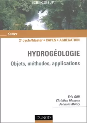 Couverture du produit · Hydrogéologie