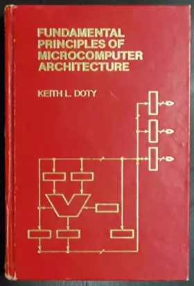 Couverture du produit · Fundamental Principles of Microcomputer Architecture