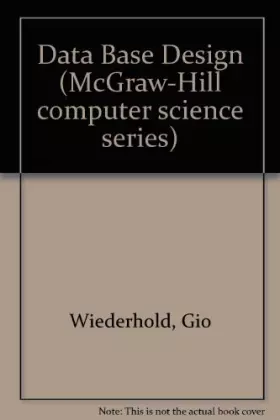 Couverture du produit · Database design (McGraw-Hill computer science series)
