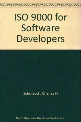 Couverture du produit · Iso 9000 for Software Developers