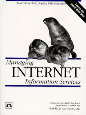 Couverture du produit · Managing Internet Information Services
