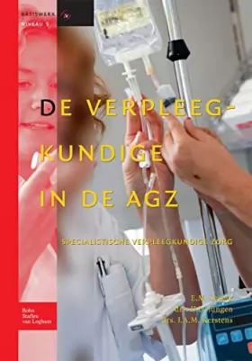 Couverture du produit · de Verpleegkundige in de Agz: Specialistische Verpleegkundige Zorg
