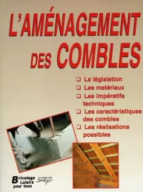 Couverture du produit · L'aménagement des combles