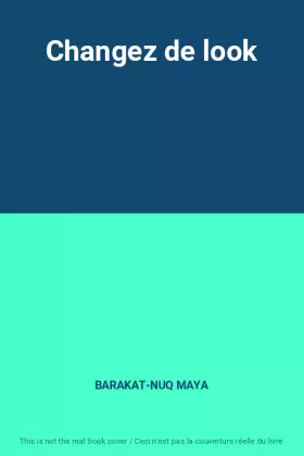 Couverture du produit · Changez de look