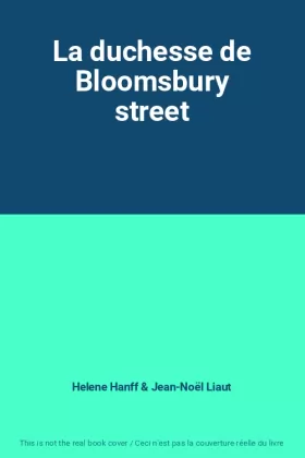 Couverture du produit · La duchesse de Bloomsbury street