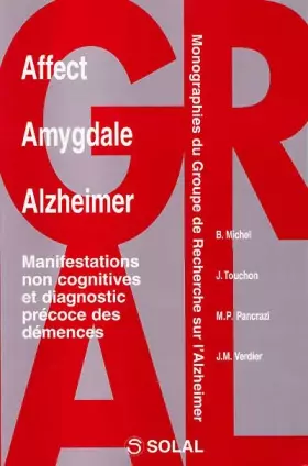 Couverture du produit · Affect, Amygdale, Alzheimer