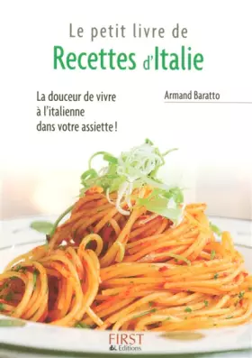 Couverture du produit · Le Petit Livre de - Recettes d'Italie