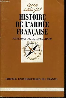 Couverture du produit · Histoire de l'armée française