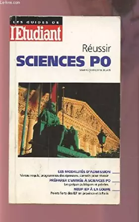 Couverture du produit · Réussir Sciences Po: Le tour de France des IEP