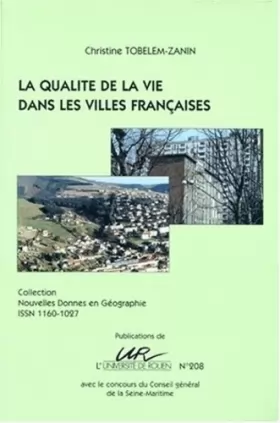 Couverture du produit · La qualité de la vie dans les villes françaises