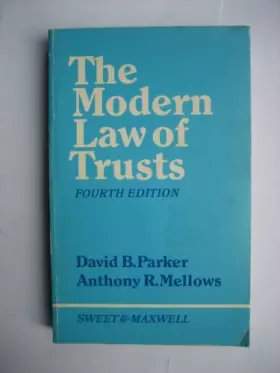 Couverture du produit · Modern Law of Trusts